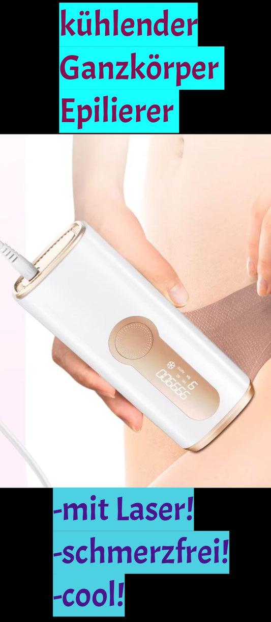 Atemberaubender Madame-Glatt IPL Haarentferner-dauerhaft glatte Haut ohne Schmerzen