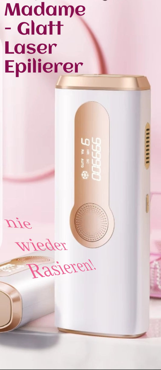Atemberaubender Madame-Glatt IPL Haarentferner-dauerhaft glatte Haut ohne Schmerzen