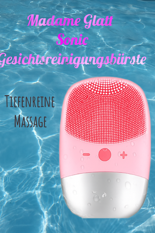Madame Glatt™ Sonic Facial Brush – Porentiefe Reinigung & Strahlende Haut in 60 Sekunden